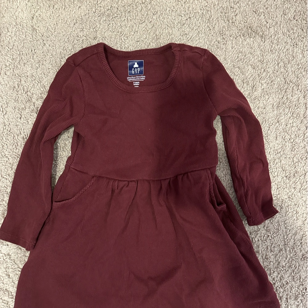 GAP corduroy 3T Toddler Dress- perfect for Christmas Pictures!!